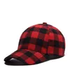 2020 mode hommes coton plaid snapback chapeaux casquettes de baseball chapeau gorra casquette pour hommes femmes relances casquettes de balle automne hiver chapeau