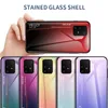 Samsung Galaxy S10 Lite A91 A81 A81 A81緩和ガラスケースバックカバーM60S M80S完全保護COQUE FUNDAS