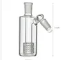 14mm mini haishah szklane rurowe łapacze wody Grube Pyrex Clear Bubbler Shisha Rura