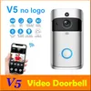 Wifi Video Doorbell V5 Smart Home Drzwi Dzwonek 720P Kamera HD w czasie rzeczywistym wideo Dwukierunkowe audio Night Vision Pir Motion Detection DHL 10 sztuk