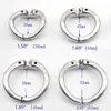 NXY Chastity Device New Metal Openable Design Man Penis Ring Vent Vent Hole Cock Cage Sexleksaker för män Par Sextoys Shop Adults1221