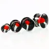 1 Pair Pyrex Glass Ear Plugs and Tunnele Kolczyk Wskaźniki Expander Nearser Chrząstki Tragus Wtyczki Tunel Piercing Body Jewelry