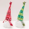 Christmas Decoration Led Lighting Up Glowing Plush Doll Ornaments Children's Gifts Faceless Rudolph HH9-3382
