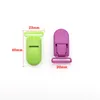 Attache-sucette bébé en plastique porte-sucette Clips accessoires porte-mamelons Multi couleur pince jouet 20220303 Q2