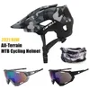 CAIRBULL Camuflagem Todo-o-terreno Capacete Bicicleta Ultraleve Ciclismo XC AM Integral MTB Riding Casco Bicicleta 220105