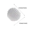 1 Piece Lovely Shell Shape Velvet Jewelry Box Wedding Engagement Ring Box For Earrings Necklace Bracelet Display Gift Bo jllyMX