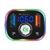 BC62 PD 3.0 charger wireless hands free 18W Car MP3 Player FM Transmitter Receiver Smart Car Kit