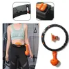 Truning No Drop Counting Portable Sport Hoops Yoga Waist Exerciser Hoop Staccabile Belly Muscle Trainer Perdita di peso Attrezzature per il fitness YL0082