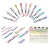 8st / lot kawaii pilot färg eno mekanisk penna ledning 0.7mm grafit penna akvarell utarbetande penna bly crayon japanska 201102