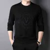 high quality men's shirt classic clothing T-shirt long fashion luxury top 220118