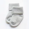 Ny höst och vinter Tjock baby toddler strumpor bomull icke-slip babyer golv fot socka 20211228 H1