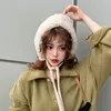 Chapeau en peluche, version coréenne d'automne et d'hiver pour femmes, toutes sortes de Baotou à la mode, doux et charmant, cache-oreilles chaud et velours Y201024