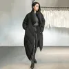 EAM Ship Fit Black Long Down Stand Complar Themplar Long Elive Warm Women Parkas Fashion осень зима 1dd1640 201201