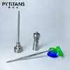 Factory Direct GR2 Universal Titanium Nails Titanium Carb Cap with Titanium Dabber Set for Whole3333453