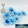 DIY Saç Aksesuarı Cap Giyim Dekoratif Düğün Çiçek Bouquet Yapay Lotus Nilüfer Dahlia Çiçek Başkanı 6color 10pcs