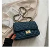 HBP Diamond Lattice Cross Body Luxury designer messenger bag lady leather Flip chain bag handbags High quality Fashion Shoulder Bags HBP