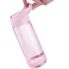 1000ml Avec Paille Portable Sports Shaker Gym Bouteilles Ma Boisson Mignon Bouteille D'eau Enfants Bébé Bouteille D'eau Drinkware 201221