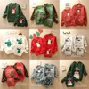 Parent-Child 2020 New Year Family Christmas Sweaters Xmas Pajamas Warm Santa Claus Elk Baby Girl Boy Adult Kids Sweatshirt Gift LJ201111