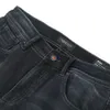 Autumn Winter Slim Fit Tapered Jeans Black Denim Trousers Classical Jean High Quality Brand Clothing SJ130915 201128