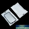 Clear + White Pearl Plastic Bags Poly OPP Packing Zipper Zip Lock Retail Package Bag for Phone Cases Cables Jewelry Hand Spinners Large Size