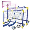 WholeSuspension Ball Gift Electric Ice Hockey Set Mini Children Toy Goal Removable1390941