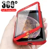 360 Caso de telefone capa completo para iphone 8 6 6s 7 mais 5 5s SE Capa protetora para iphone 7 8 mais 11 pro xs max xr caso com vidro