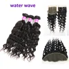 Unprocessed Brazilian Body Wave Virgin Human Hair 3 Bundles with Frontal Water Deep Kinky Curly Straight Remy Hair Extensions and 2483172