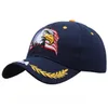 American Flag Baseball Cap Eagle Embroidery Snapback Camo Outdoor Sports Tactical Hats Versatile Outdoor Sunscreen Party Hat ZCGY19422396