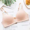 Roseheart Nuove donne Moda Pelle nera Grigio Bianco Reggiseni imbottiti senza fili Sexy Reggiseni monopezzo Bralette Cup AB Biancheria intima femminile 201202