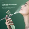 Protable Airbrush Makyaj Yüz Vapacı 03mm Mini Hava Kompresörü Mikronizasyon Oksijen Su Enjekte Yüz Spa Nano Mist Sprey Gun3050169