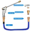 Hoses Water Gun Trädgård Justerbart munstycke Teleskopiskt magi Högtryck Krafttvättmaskin Blomstrensningssprut 220930