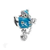 Woman 925 Sterling Silver Charms Tea Party TV & Movie Beads Hot Air Balloon Charm Fit Pandoras Bracelet Womens Jewelry Gift