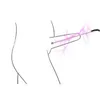 NXY catéter uretral de acero inoxidable masculino bipolar descarga eléctrica pene enchufe dilatador dispositivo metal electroestimulación juguete sexual para hombres0107
