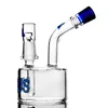 Becherglas-Bong, Bohrinseln, Wasserpfeifen, kleines Glas, Wasserpfeifen, Rauchzubehör, Dab mit 14-mm-Verbindung