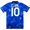 1993 1994 Rob Lee Andy Cole Retro Soccer Jersey 93 94ホームBeardsley Peacock Fox Clark Vintage Classic Footballシャツ