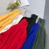 Men's Sweaters Turtleneck Slim Sweater Men Korean Solid 2021 Winter Couple Pullover Christmas Colorful Womens Clothing