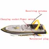 電気RCラジオリモコン船スーパーミニスピードボートデュアルモーターキッズグッズクイックチャージ40MHzの男の子スマート周波数