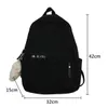 Plecak maleńki kobiety płótno szare swobodny plecaki 15 -calowe laptop plecaki studenckie torba studencka mochila1