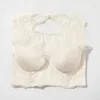 Dobreva kadınların yüksek boyunlu baltaları sütyen üst örgü büstiyer hafifçe çizgili sütyen LJ201208
