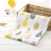 120x110cm Abiti appena nati Coperta fasciante Pannolino di mussola Coperte per bambini Asciugamano da bagno in garza infantile Ordito per bambini