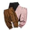 Mężczyźni Harem Spodnie 2020 Wiosna Moda Styl Chiński Spodnie Męskie Solidne Czarne Spodnie dresowe Męskie Luźne Spodnie Oversize G0104