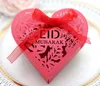 Eid Mubarak Party Candy Box Blanco Rojo Negro Azul Paper Snack Sugar Chocolate Gift Bag Ramadan Muslim Wedding Candy Case