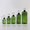 50ml 100ml 150ml 200ml 500ml, Yeşil Şişe Amber Konteyner Doldurulabilir Ambalaj Mist Parfüm Plastik Şişeler Spray boşaltın