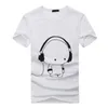 T-shirts Märke Sommar Mens Casual Short Sleeve 3D Anime Rolig Fashion Street Hip Hop Fitness Tee Toppar Homme1