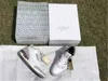 2022 Released authentic 3 a ma maniere skor medium grå-violett malmvit 3s män utomhus sport sneakers med original box us7-13