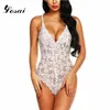 Dames Jumpsuits Rompertjes Zomer Kant Bodysuit Dames Backless Transparent Mesh Bow Sexy Jumpsuit Dames Strand 2021 Catsuit-bandjes