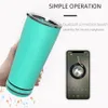 Högtalare Cup Bluetooth Outdoor Portable Vattentät högtalare Glashandtag Mugg Champagne C USB Charge 2 Lager Tumbler SeashIpp LJJP784