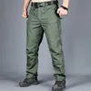 Mens Camouflage Cargo Pants Elastic Multiple Pocket Male Trousers Outdoor Joggers Pant Plus Size Tactical Pants Men