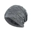 Chapeaux chauds d'hiver pour hommes et femmes adultes, nouveaux chapeaux tricotés décontractés neutres pour femmes, chapeaux d'extérieur en coton DB112