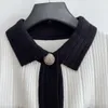 Cardigan pull tricot concepteur vêtements pour femmes nouvelle haute qualité printemps et automne vêtements femmes élégant imprimé veste Wome